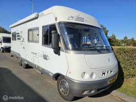 Hymer E690 integraal 116PK ☆Dakairco, draaistoelen, cruise☆