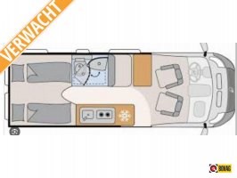 Hymer Tramp CL Exclusive L 674 CL - 2 APARTE BEDDEN 