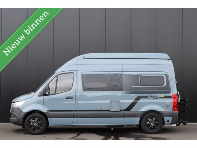 Hymer Free S 600 Campus 170pk Automaat |** Demovoordeel | LPG Installatie | Memo Swing Fietsendrager | Omvormer | Zonnepanelen |