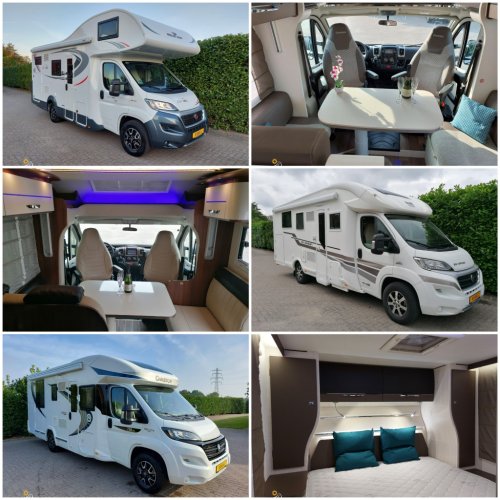 CHAUSSON WELCOME 718 XLB Hefbed Queensbed Luifel Airco TV 4/5 persoons foto: 11