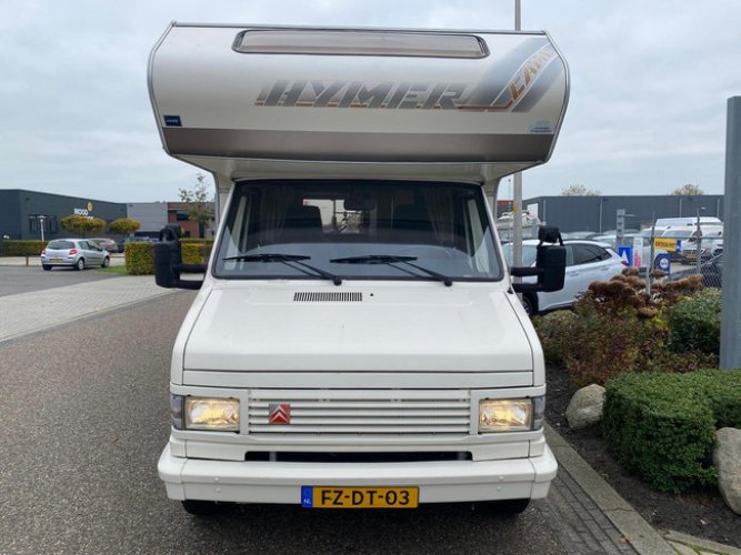 Citroën 290 g521 kampeerauto Hymer | Stuurbekrachtiging | Cassetteluifel | Fietsendrager | Kachel