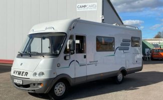Hymer 6 pers. Rent a Hymer motorhome in Soesterberg? From € 103 pd - Goboony