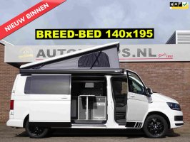 Volkswagen Transporter Buscamper 2.0TDI 150Pk Lang Inbouw nieuw California-look | 4-zitpl./4-slaapplaatsen | Slaaphefdak |NW.STAAT