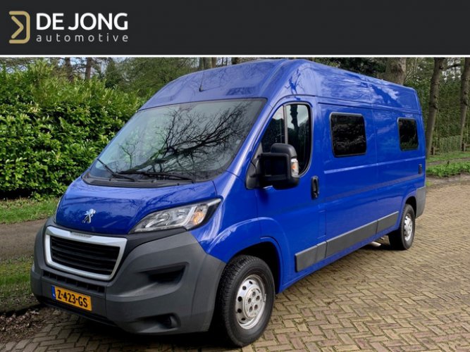 Peugeot Boxer 2.0 BlueHDI L3 Buscamper/Zeer complete camper met oa zonnepanelen, complete keuken en volledig 12 maanden BOVAG garantie hoofdfoto: 1