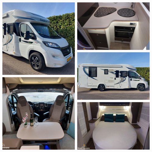 CHAUSSON WELCOME 718 XLB Hefbed Queensbed Luifel Airco TV 4/5 persoons foto: 0