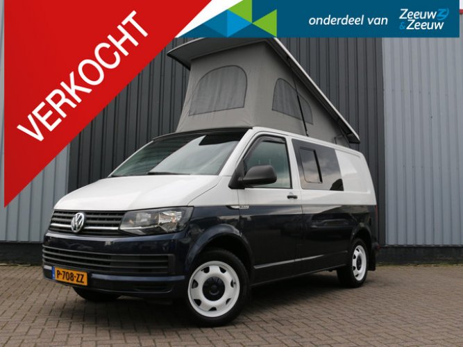 Volkswagen Transporter Camper TDI 150pk T6 Automatic | Aircon | Heated seats | Electr. Windows | Sleeps 4 | new interior| Fridge + freezer compartment| photo: 0