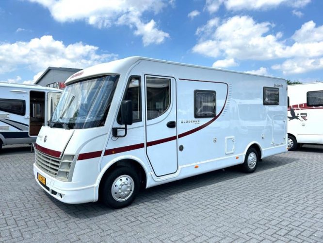 Dethleffs Globebus 4 enkele-bedden/hefbed/2008 