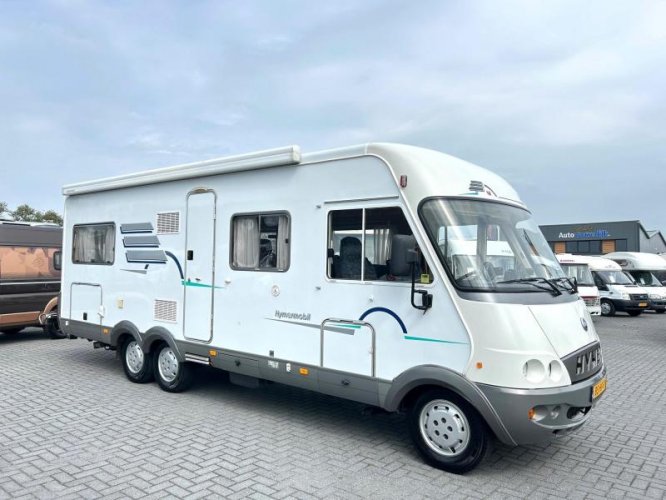 Hymer B 754 vastbed/2xAirco/xxl/7.60m 