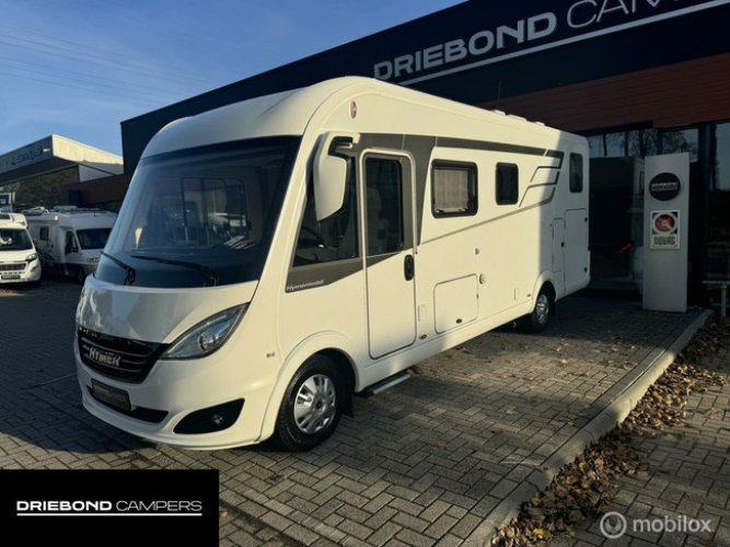 Hymer B678 DL Enkele Bedden Hefbed Zonnepanelen Grote Garage