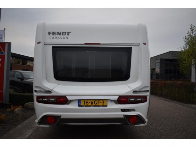 Fendt caravan Saphir 515 | 2 enkele bedden | Zo goed als nieuw | Voortent | PVC vloer foto: 17