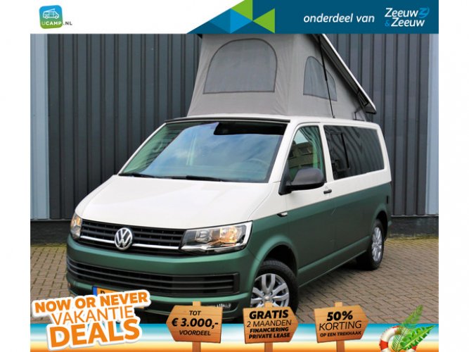 Volkswagen Transporter T6 Camper | Voorruitverwarming | 4 personen| Trekhaak | Airco | Cruise Control | hoofdfoto: 1