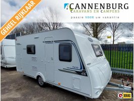 Caravelair Antares Family 476 with mover and awning