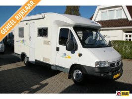 Chausson Welcome 55 Fransbed, Top indeling. 