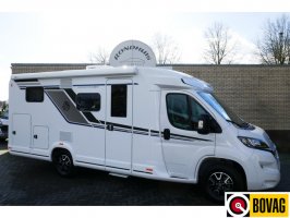 Knaus VAN Ti Vansation 650 MEG 165 pk Euro 6 Peugeot Boxer **Enkele bedden/Satelliet TV/Navi/Camera/Dakairco/Slechts 2.485 km/1e eigen