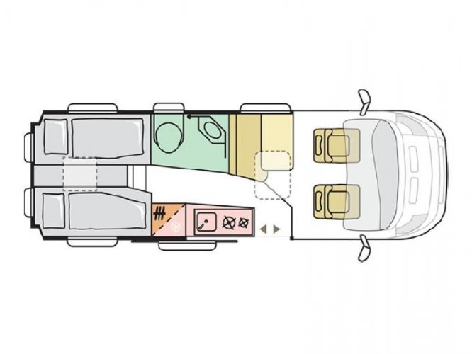 Adria Twin Supreme 640 SLB - BORCULO  foto: 15