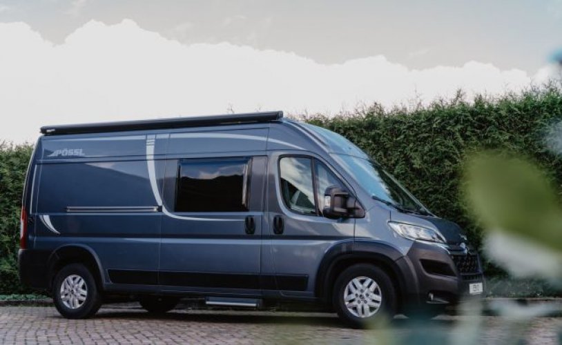 Possl 2 pers. Rent a Pössl motorhome in Putten? From € 100 pd - Goboony photo: 1