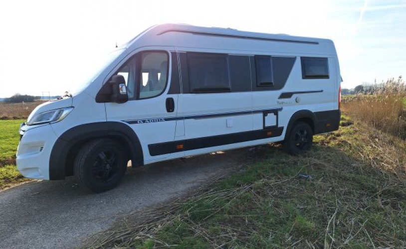 Adria Mobil 3 pers. Want to rent an Adria Mobil camper in Herpen? From €81 per day - Goboony photo: 1