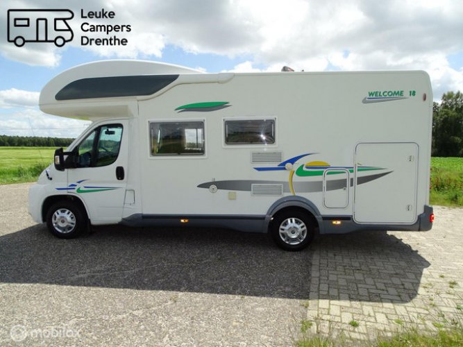 Chausson Welcome 18, unieke camper een xl alkoof en garage,top-indeling! foto: 7