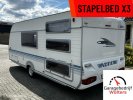 Adria Adora 552 pk 3x stapelbed vastbed treinzit ISABELLA TENT foto: 2