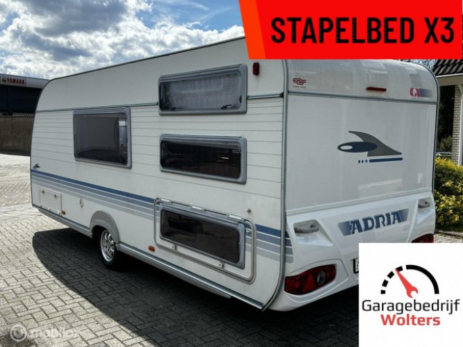 Adria Adora 552 pk 3x stapelbed vastbed treinzit ISABELLA TENT