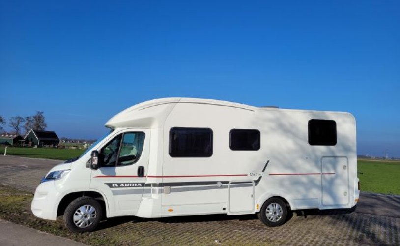 Adria Mobil 5 pers. Want to rent an Adria Mobil camper in Heerenveen? From €115 per day - Goboony photo: 1