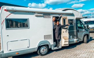 Roller Team 4 pers. Rent a Roller Team motorhome in Deurne? From €109 pd - Goboony