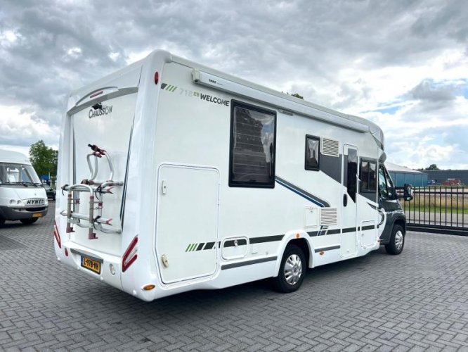 Chausson Flash 718 EB queensbed/hefbed/2015 