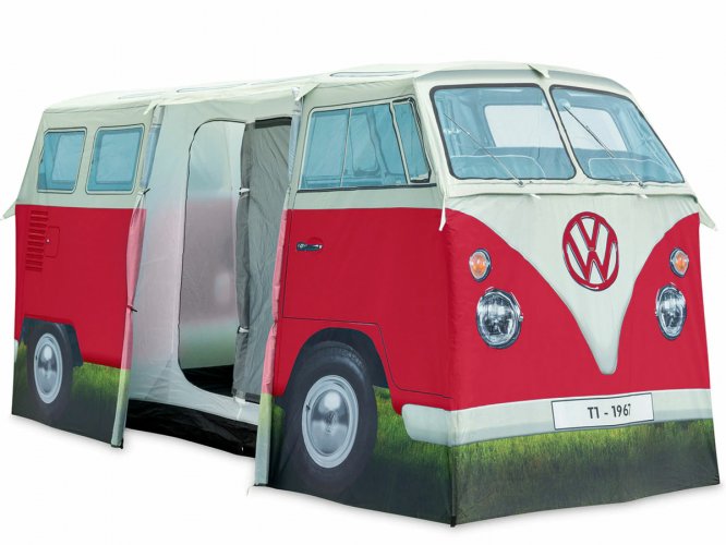 VW Camper Van Tent rood