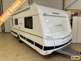 Dethleffs Camper 530 FSK stapelbed / zakluifel 