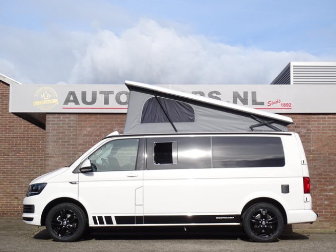 Volkswagen Transporter Buscamper 2.0TDI 150Pk Lang Inbouw nieuw California-look | 4-zitpl./4-slaapplaatsen | Slaaphefdak |NW.STAAT