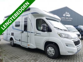 Bürstner Delfin 690G, Lengtebedden, XXL Garage, XXL Koelkast!!