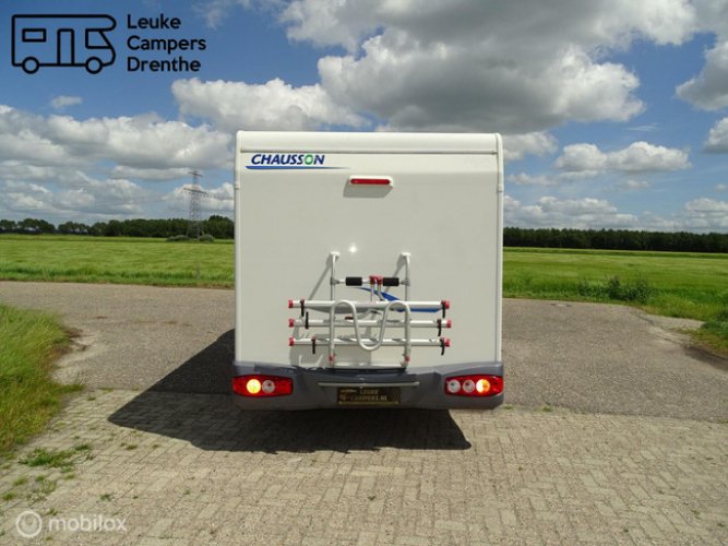 Chausson Welcome 18, unieke camper een xl alkoof en garage,top-indeling!