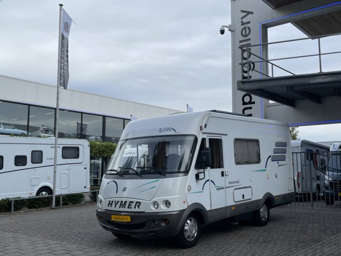 Hymer B544 HEFBED + RUIME MIDDENZIT CAMERA DAKAIRCO CRUISEC