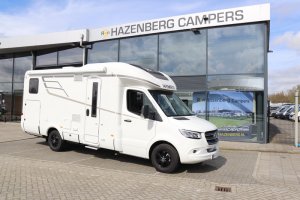 Nagenoeg nieuw 02-2024 Hymer BMC-T 680 Mercedes 170 pk 9 G Tronic Automaat enkele bedden / paviljoenbed 3217 km (55 