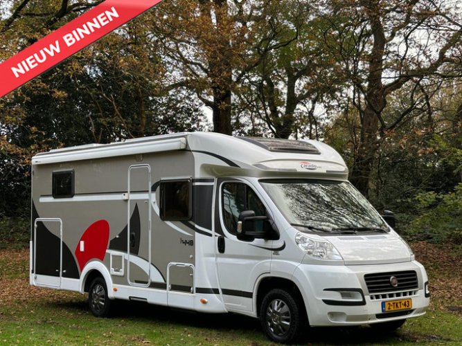 Carado (Hymer) T 448 Fiat 2.3 131pk Euro 5 | Lengte-bedden | Douche/ wc | Garage | Fiets-lift | Orig. NL | 81dkm | TOPSTAAT hoofdfoto: 1