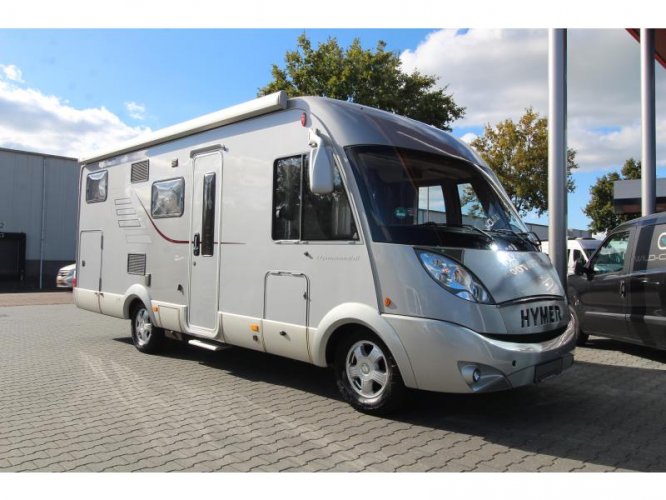 Hymer B 674 SL Enkele bedden + Hefbed 