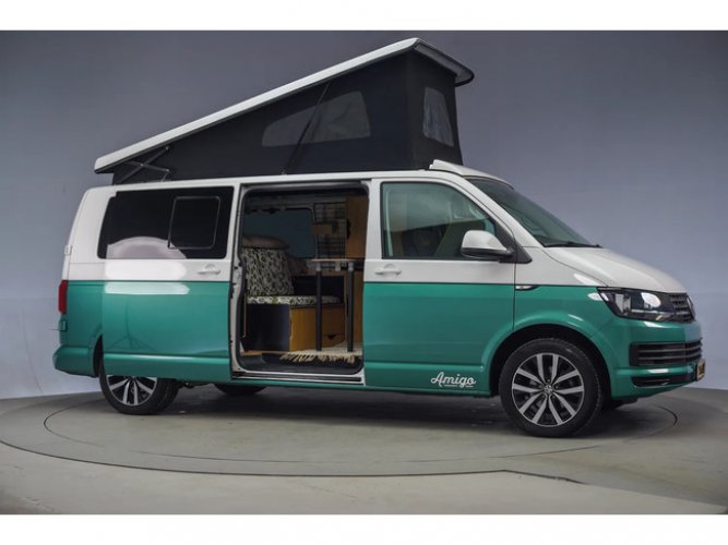 Volkswagen Transporter California 2.0 TDI 150 PK AMIGO buscamper [ hefdak zonnepaneel nieuwe inbouw ]