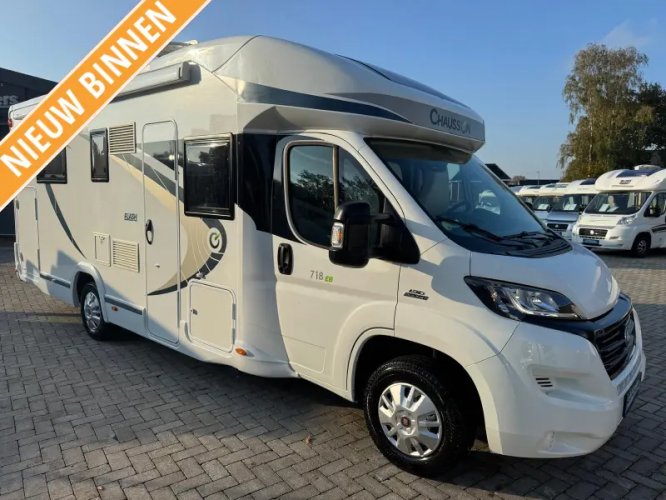 Chausson Flash 718 EB Queensbed Hefbed 