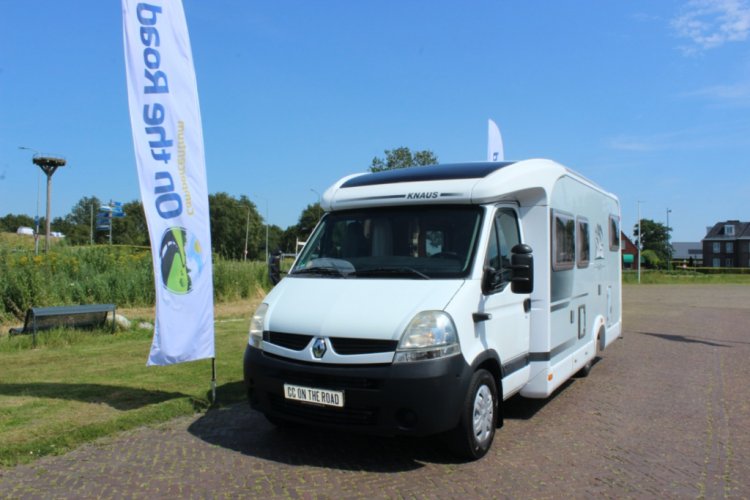 Knaus Sun Ti 700 Meg, Dwarsbed, Garage, Draaibare voorstoelen, Halve dinette, zit bank,. Bj. 2008 Marum (Groningen)