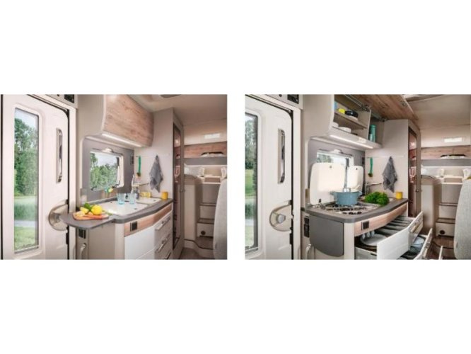 Hymer EX 580 Pure I - 2 APARTE BEDDEN  foto: 8