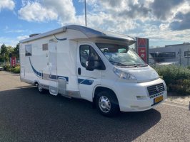 Fiat Ducato Mc Louis Spa Tandy 672 (740SC0) | Queensbed | Luifel | Nieuwe tv's met chrome box | Fietsendrager | Achteruitrijcamera