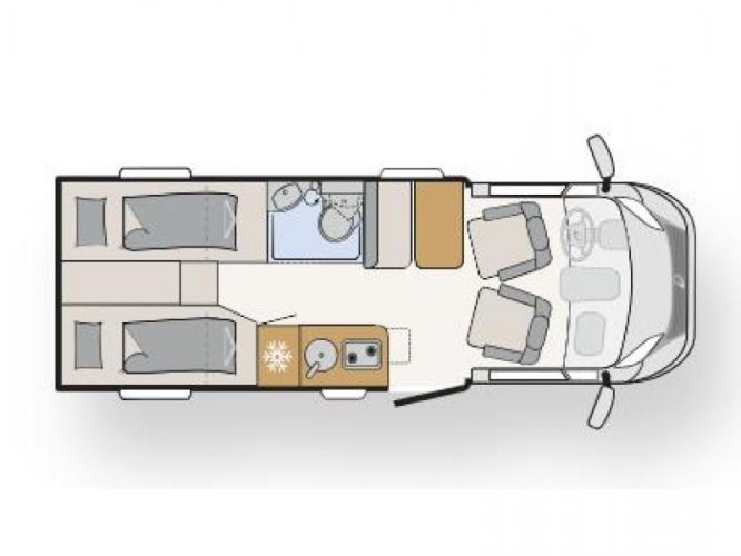 Dethleffs Globebus Camp T 4 Active / automaat 