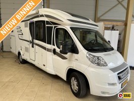 Hymer T678 CL length beds / fold-down bed