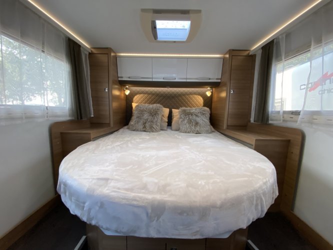 Adria CORAL 600 SC QUEENSBED XXL-SKYROOF CAMERA SCHOTEL 2018