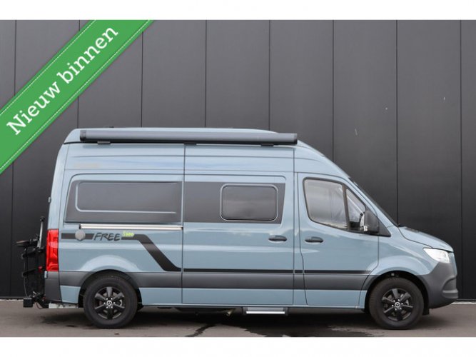 Hymer Free S 600 Campus 170pk Automaat |** Demovoordeel | LPG Installatie | Memo Swing Fietsendrager | Omvormer | Zonnepanelen |