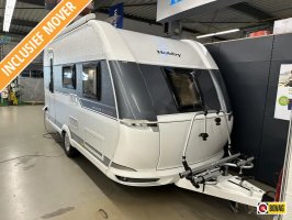 Hobby De Luxe Edition 440 SF +mover+luifel+fietsendrag 