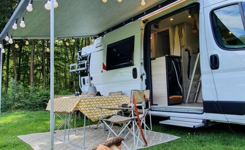 Burstner 4 pers. Rent a Bürstner campervan in Venlo? From €99 pd - Goboony photo: 1