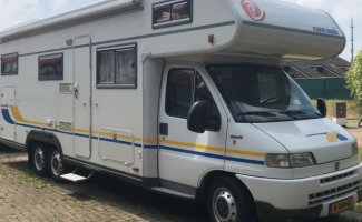 Eura Mobil 8 pers. Rent an Eura Mobil campervan in De Westereen? From €121 pd - Goboony