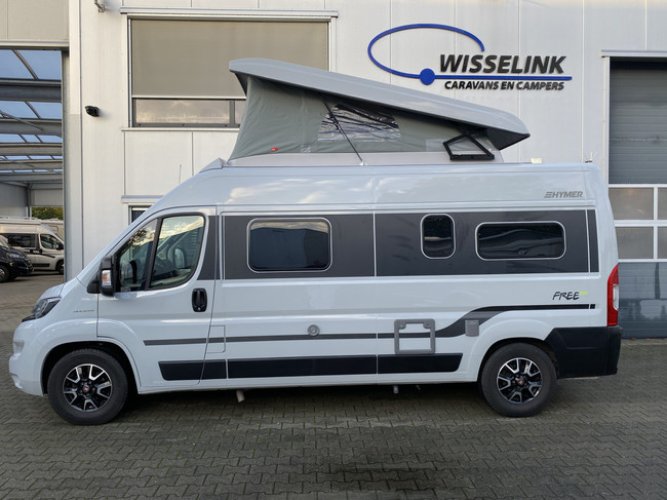 Hymer Free 600 Hefdak 4 personen 9-G Automaat Fiat