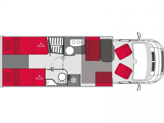 Pilote Pacific 746 GJ NL Camper! Rijk uitgerust 